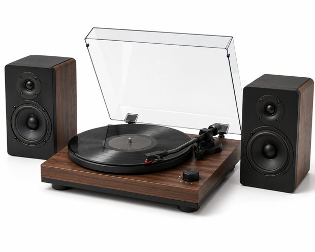 Turntable + speakers