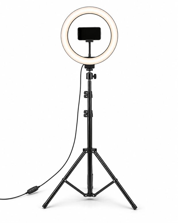 Ring light + tripod
