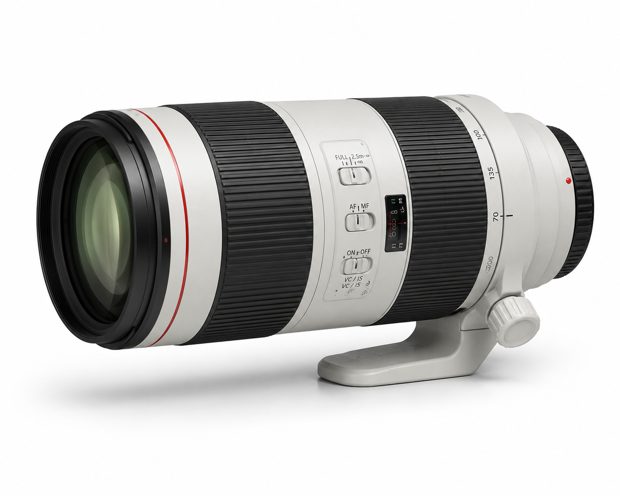 70–200mm zoom lens