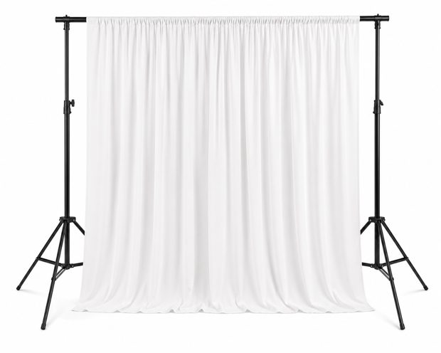 Backdrop stand + drape